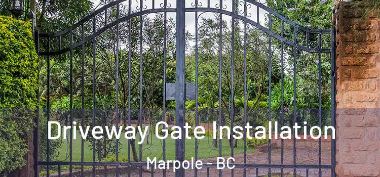 Driveway Gate Installation Marpole - BC